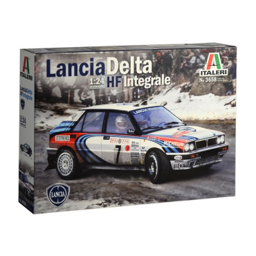 KIT PARA MONTAR ITALERI LANCIA DELTA HF INTEGRALE 1/24 ITA 3658 3658S